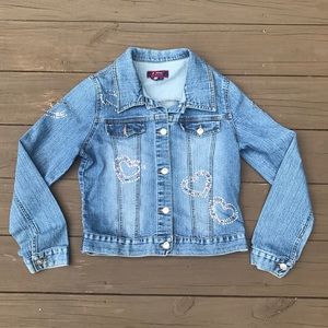 Bedazzled Sparkly Denim Jacket